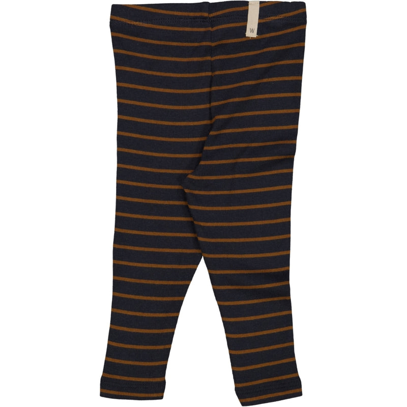 Wheat Main Rib Leggings Leggings 1397 midnight blue stripe