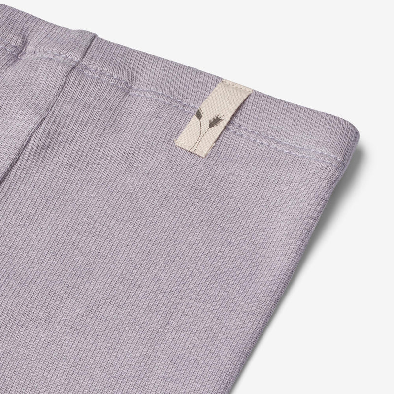 Wheat Main Rib Leggings Maddy | Baby Leggings 1346 lavender