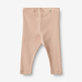 Wheat Main Rib Leggings Maddy | Baby Leggings 2032 rose dust