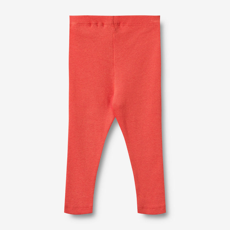 Wheat Main Rib Leggings Maddy | Baby Leggings 1123 candy red