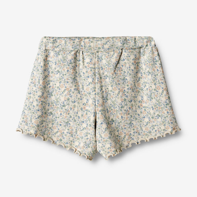 Wheat Main Rib Shorts Gertrud Shorts 3337 sandshell mini flowers