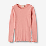 Wheat Main Rib T-Shirt L/S Reese Jersey Tops and T-Shirts 2509 rosette