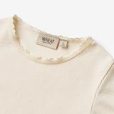 Wheat Main Rib T-Shirt L/S Reese Jersey Tops and T-Shirts 3171 cream