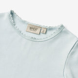 Wheat Main Rib T-Shirt L/S Reese Jersey Tops and T-Shirts 4030 light blue