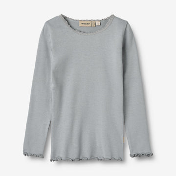 Wheat Main Rib T-Shirt L/S Reese Jersey Tops and T-Shirts 1528 cloudy sky