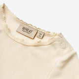 Wheat Main Rib T-Shirt L/S Reese Jersey Tops and T-Shirts 3171 cream