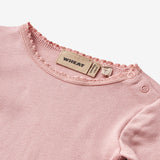 Wheat Main Rib T-Shirt L/S Reese Jersey Tops and T-Shirts 1188 rose frost