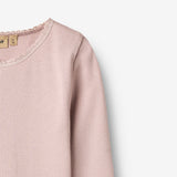 Wheat Main Rib T-Shirt L/S Reese T-Shirt 1354 soft lilac
