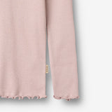 Wheat Main Rib T-Shirt L/S Reese T-Shirt 1354 soft lilac