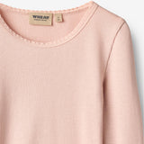 Wheat Main Rib T-Shirt L/S Reese T-Shirt 2317 dim rose