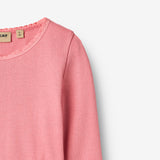 Wheat Main Rib T-Shirt L/S Reese T-Shirt 9568 soft pink