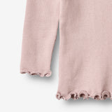 Wheat Main Rib T-Shirt L/S Reese T-Shirt 1354 soft lilac