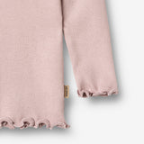 Wheat Main Rib T-Shirt L/S Reese T-Shirt 1354 soft lilac