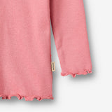 Wheat Main Rib T-Shirt L/S Reese T-Shirt 9568 soft pink