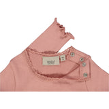 Rib T-Shirt Lace LS - rosie