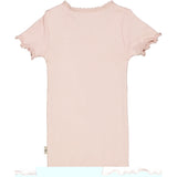 Wheat Main Rib T-Shirt Lace SS Jersey Tops and T-Shirts 2400 powder