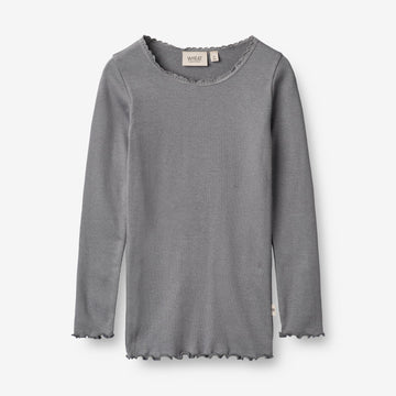 Wheat Main Rib T-Shirt Reese Jersey Tops and T-Shirts 1525 autumn sky