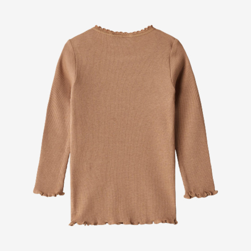 Wheat Main Rib T-Shirt Reese | Baby Jersey Tops and T-Shirts 2121 berry dust