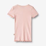 Wheat Main Rib T-Shirt S/S Katie Jersey Tops and T-Shirts 2281 rose ballet