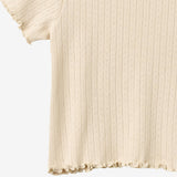 Wheat Main Rib T-shirt S/S Irene T-Shirt 9629 almond peach