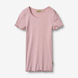 Wheat Main Rib T-shirt S/S Katie T-Shirt 9428 lavender mist