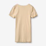 Wheat Main Rib T-shirt S/S Katie T-Shirt 9430 macadamia