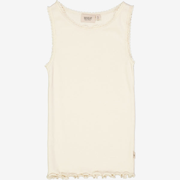 Wheat Rib Top Jersey Tops and T-Shirts 3129 eggshell 