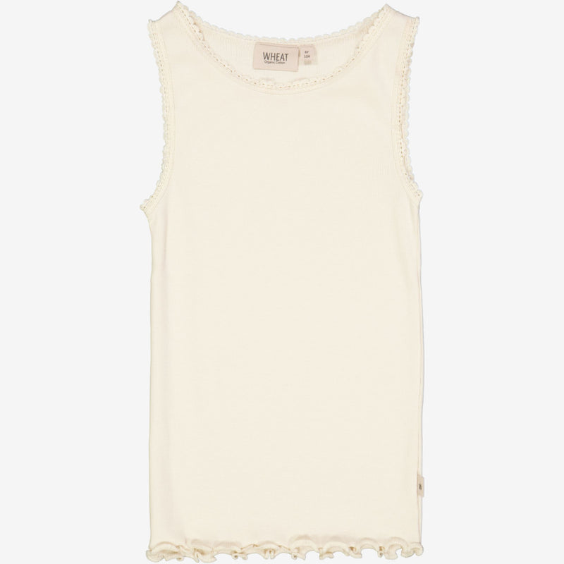 Wheat Rib Top Jersey Tops and T-Shirts 3129 eggshell 