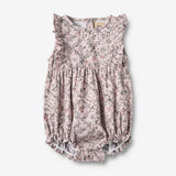Wheat Main Romper Emmaline Romper 9559 lilac checked flowers