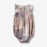 Wheat Main Romper Emmaline Romper 9618 patchwork flowers