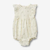 Wheat Main Romper Emmaline Suit 1481 blue flowers