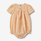 Wheat Main Romper Margit Suit 9448 yellow check