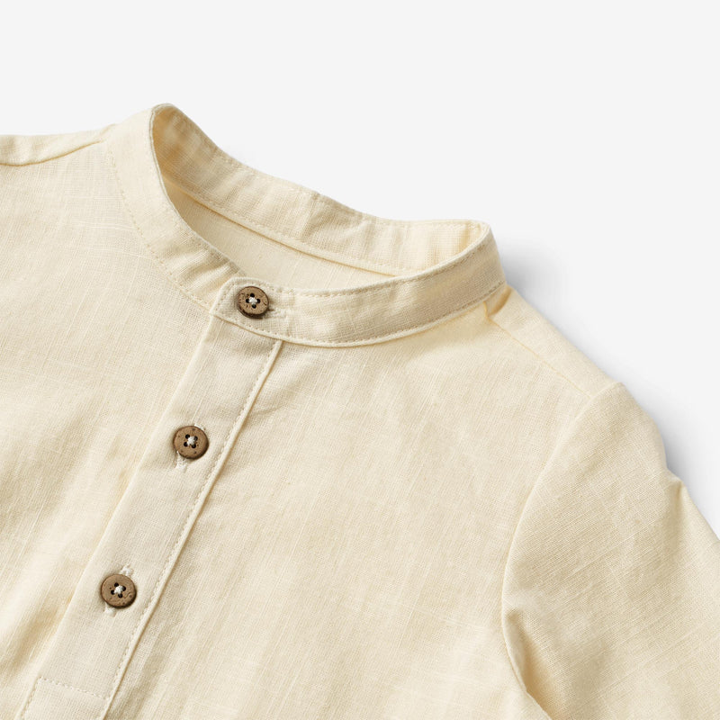 Wheat Main Romper Shirt Victor Suit 1477 shell
