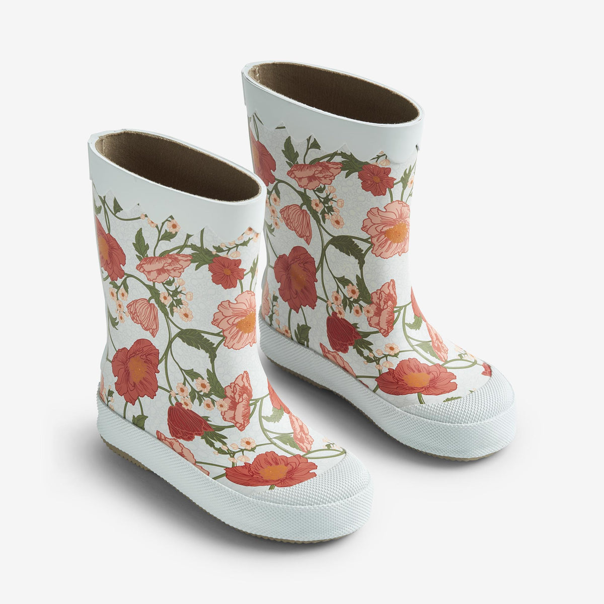 Printed rubber boots on sale