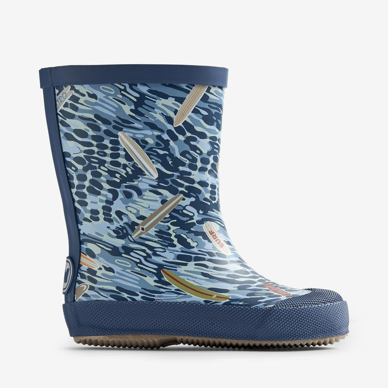 Wheat Footwear Rubber Boot Print Muddy Rubber Boots 1326 indigo surfboards