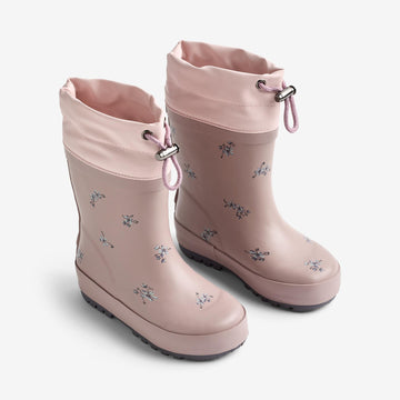 Wheat Footwear Rubber Boot Thermo Rubber Boot 9677 dry rose flowers