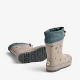 Wheat Footwear Rubber Boot Thermo Rubber Boot 9780 grey moon letters