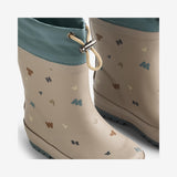 Wheat Footwear Rubber Boot Thermo Rubber Boot 9780 grey moon letters