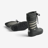 Wheat Footwear Rubber Boot Thermo Print Rubber Boots 0040 black stripe