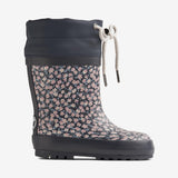 Wheat Footwear Rubber Boot Thermo Print Rubber Boots 1178 raining flowers