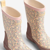 Wheat Footwear Rubber Boot Welly Rubber Boot 1191 rose shadow flowers