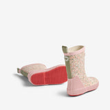 Wheat Footwear Rubber Boot Welly Rubber Boot 9427 ivory flower meadow