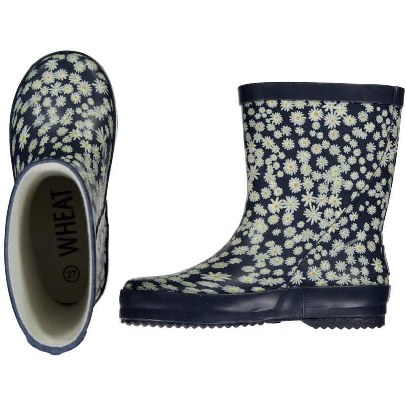 Rubber Boots Alpha - ink flowers