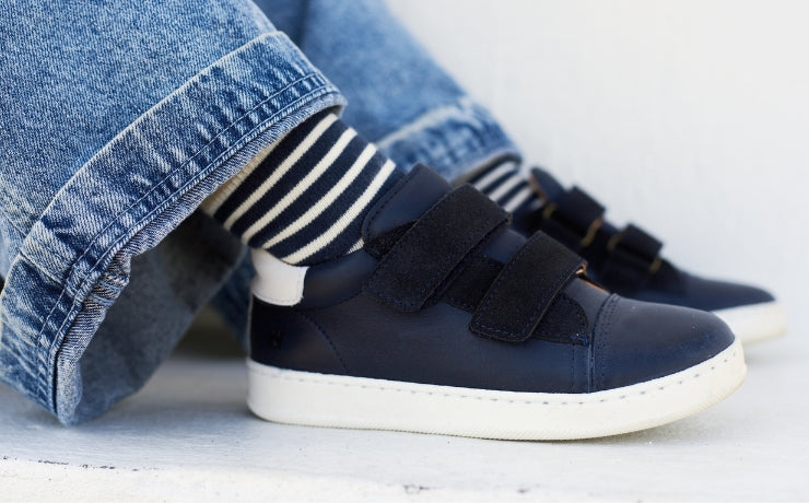 Wheat Sneaker mit Zweifachem Klett Alin-Unisex, Scarpe da Ginnastica Bambini, 4107 Aquaverde, 27 EU