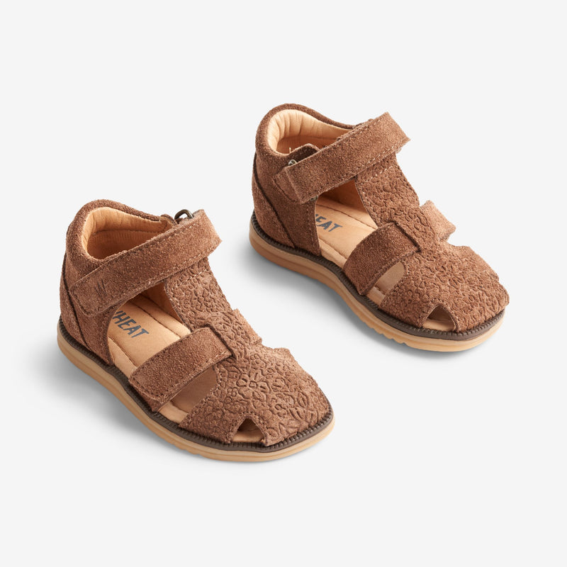Wheat Footwear Sage Sandal | Baby Prewalkers 9002 cognac