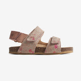 Wheat Footwear Sandal Clara Sandal 9458 rose white flowers