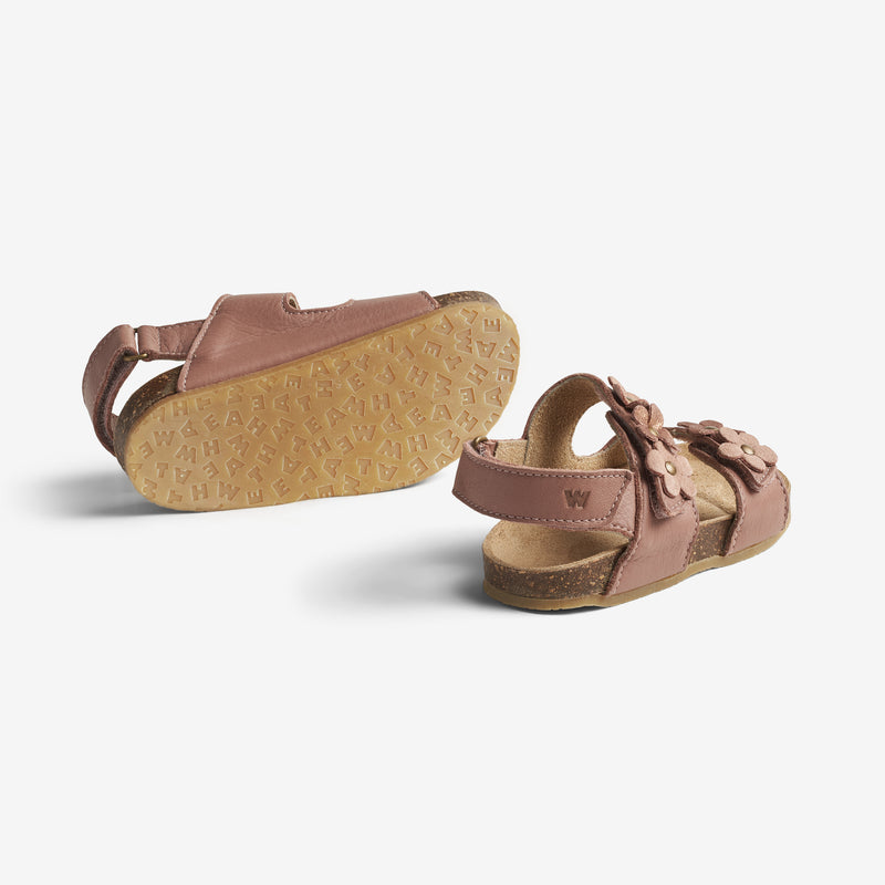 Wheat Footwear Sandal Clare Flower Sandal 2021 old rose