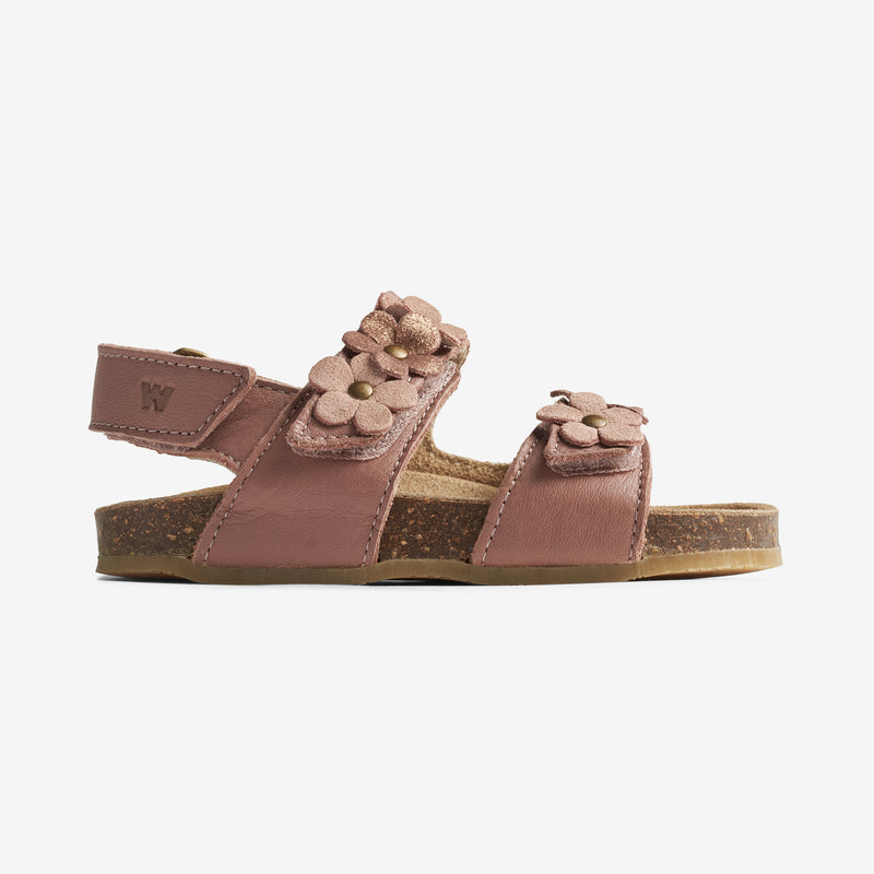 Wheat Footwear Sandal Clare Flower Sandal 2021 old rose