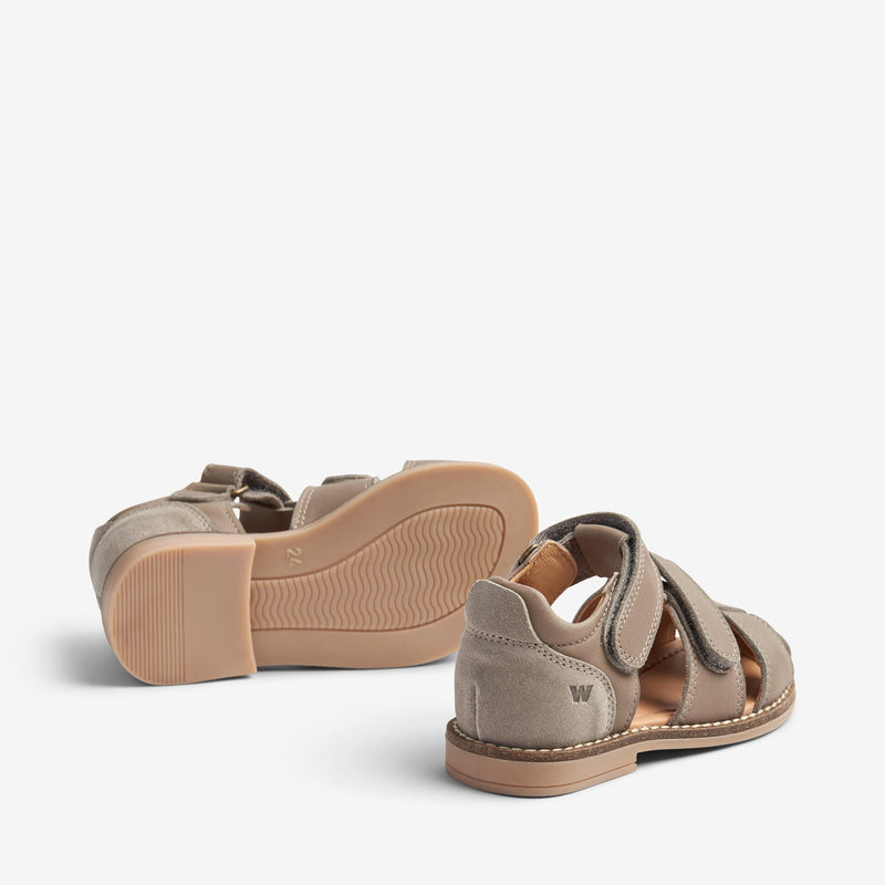 Wheat Footwear Sandal Closed Toe Bassi Sandals 0070 gravel