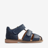 Wheat Footwear Sandal Closed Toe Bassi Sandals 1432 navy